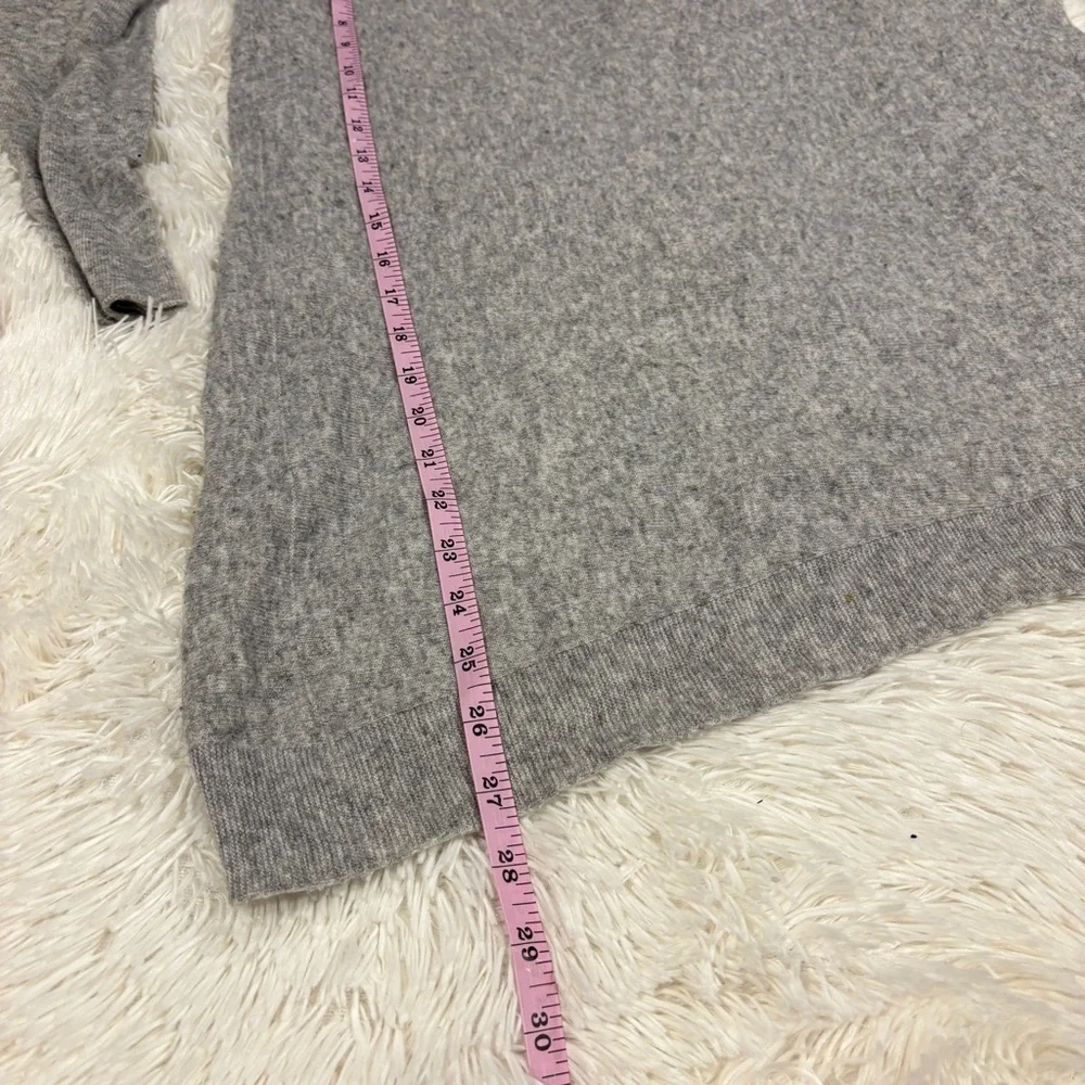 Kaos Made In Italy Gray Thin Knit High Low Sweater cashmere wool blend